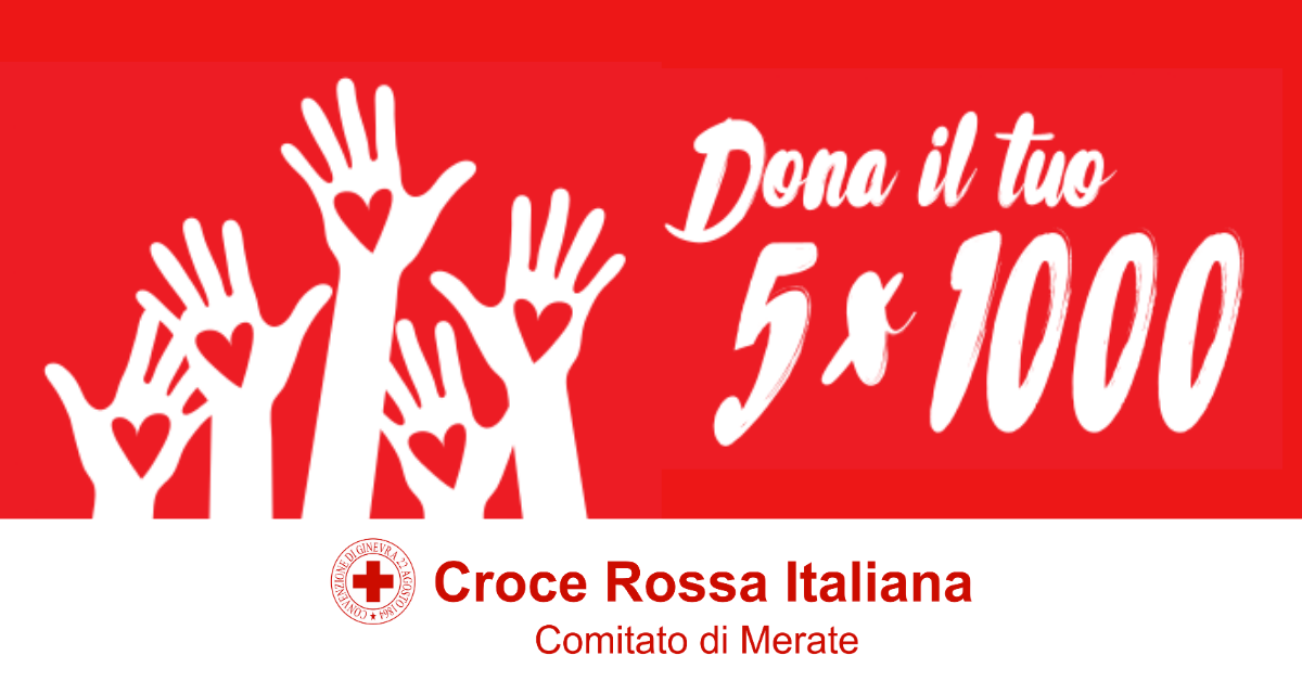 5 Per Mille – Croce Rossa Italiana